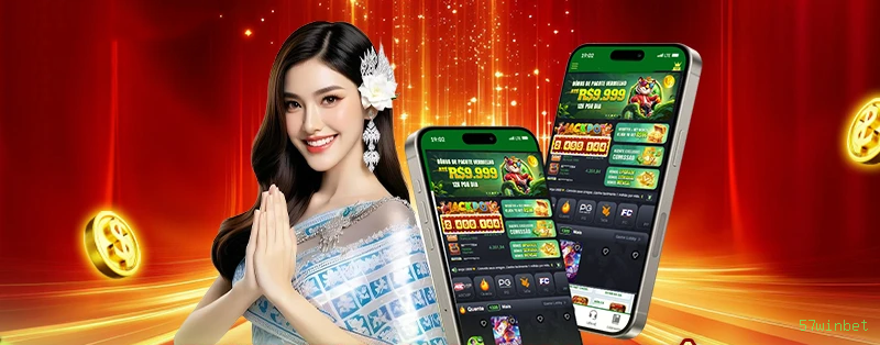Aplicativo móvel 57winbet para iOS e Android